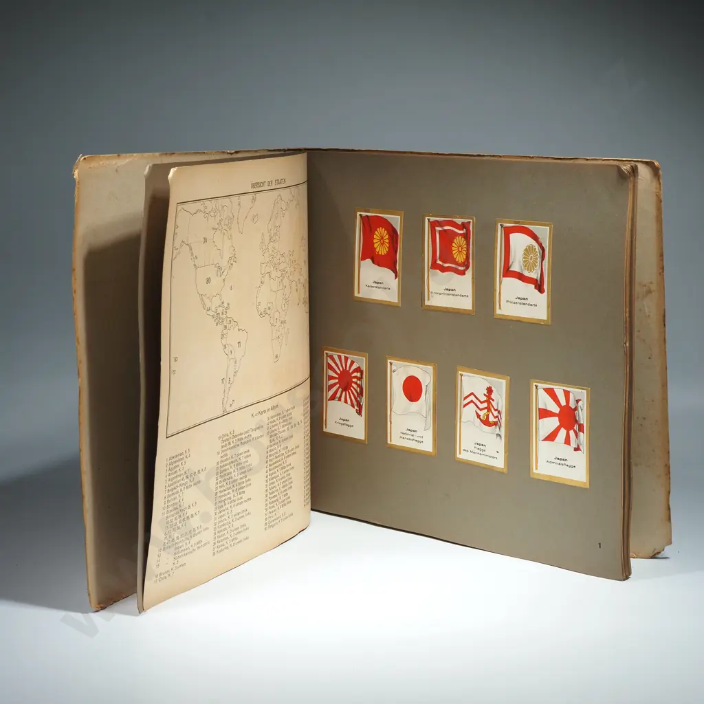 Flags of the World Album ( Non European Countries ) 200 Cards Image 1++