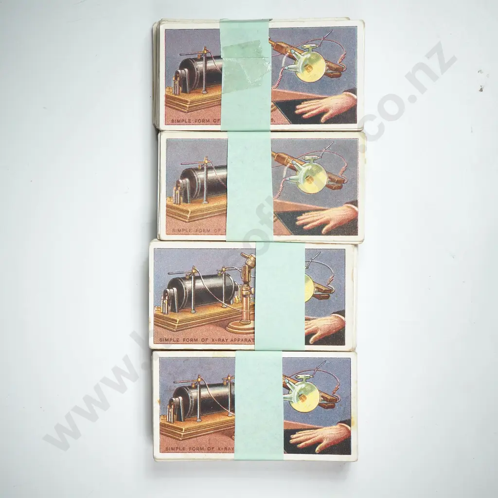 Famous Inventions - Four Same sets of 50 Cards each. Image 1++
