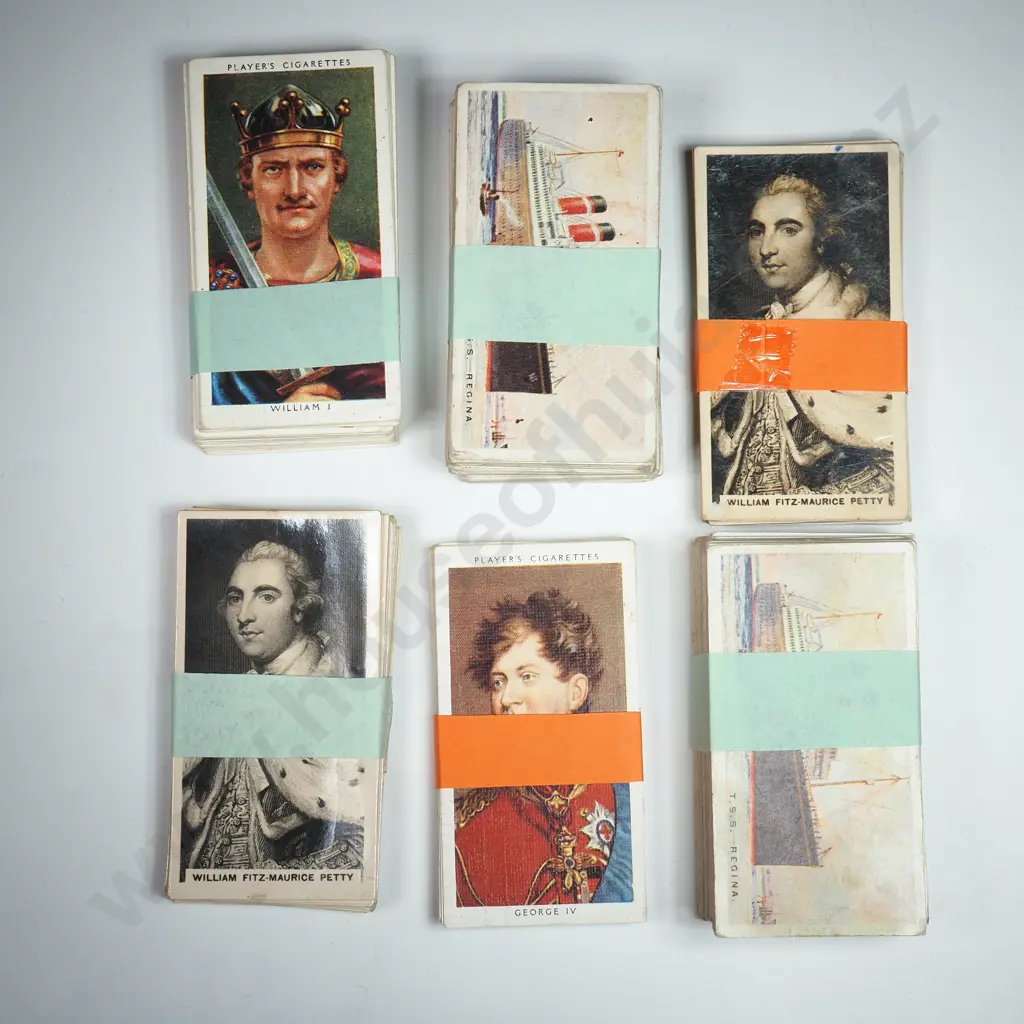 Kings & Queens of England x 2, British Prime Ministers x 2, Merchant Ships of the World x 2 Image 1++