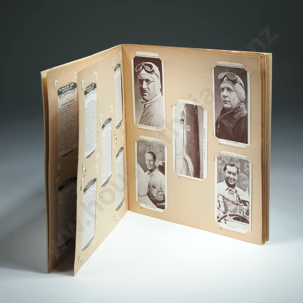 Kings of Speed Complete Album, W.A. & C. Churchman Image 1++