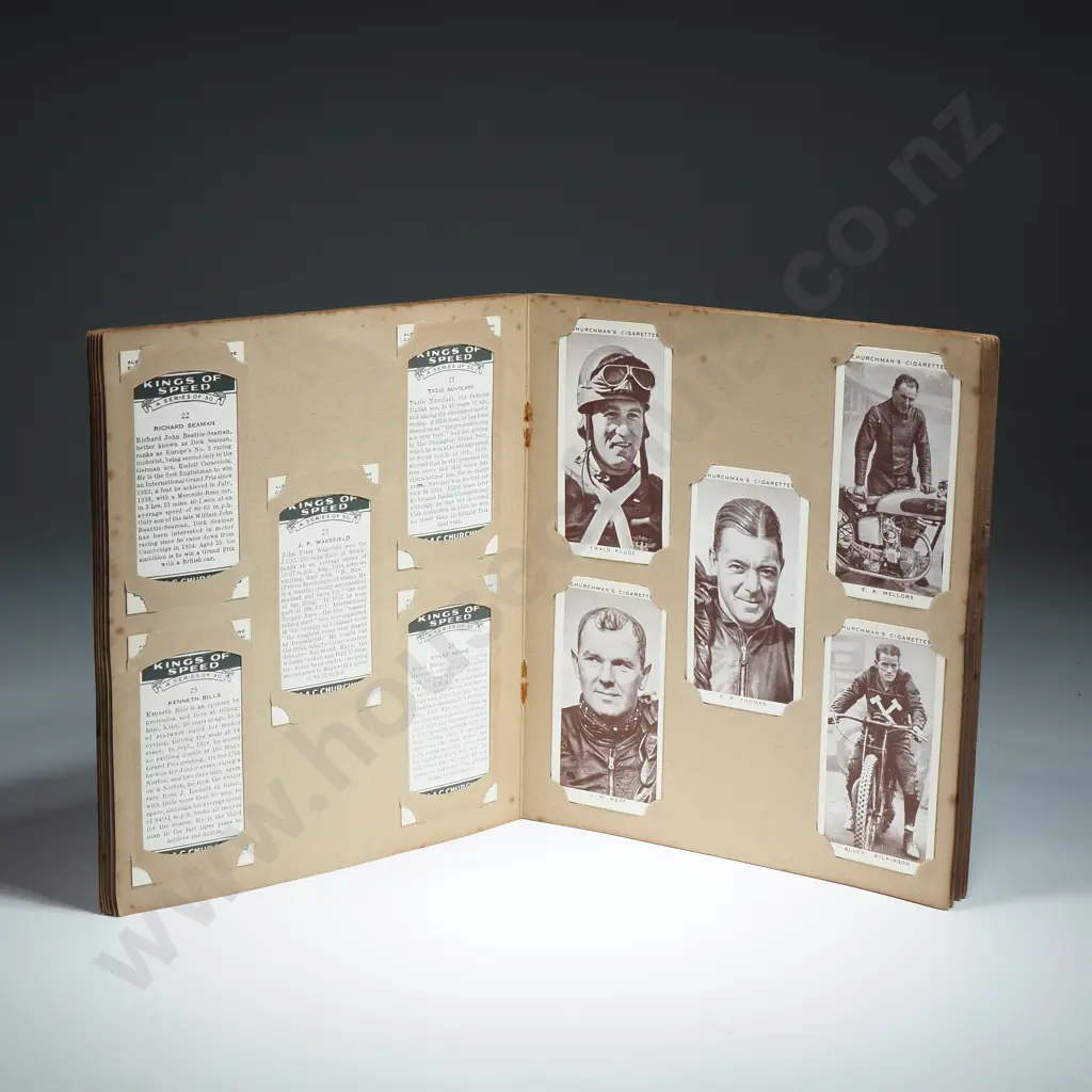 Kings of Speed, Complete Album of 50 Cards - W.A. & A.C.Churchman Image 1++