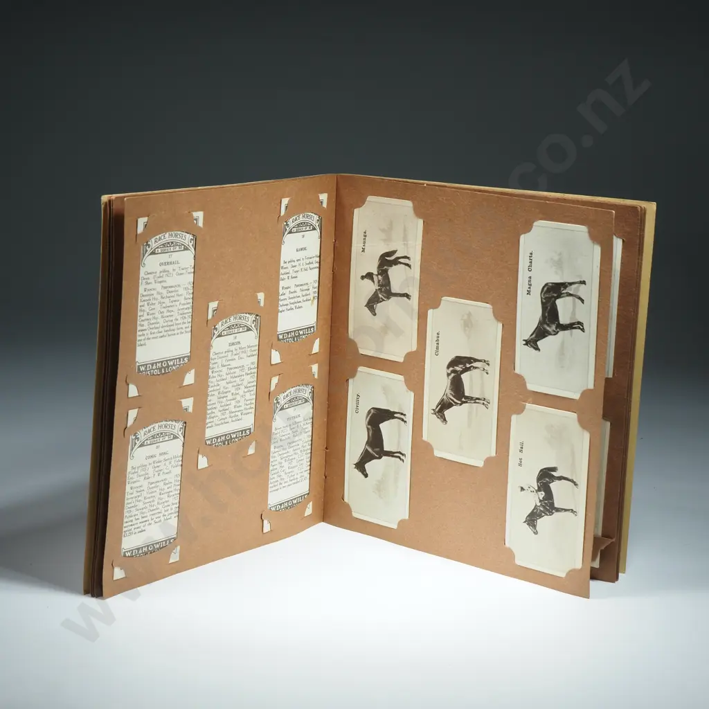 New Zealand Racehorses, Complete Album of 50 Cards - W.D & H.O. Will's Image 1++