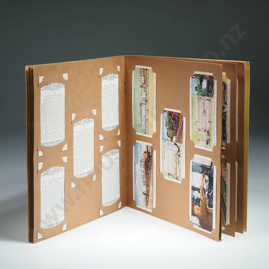 Railway Equipment, Complete Album of 50 Cards - W.D.&.H.O.Will's Image 1++