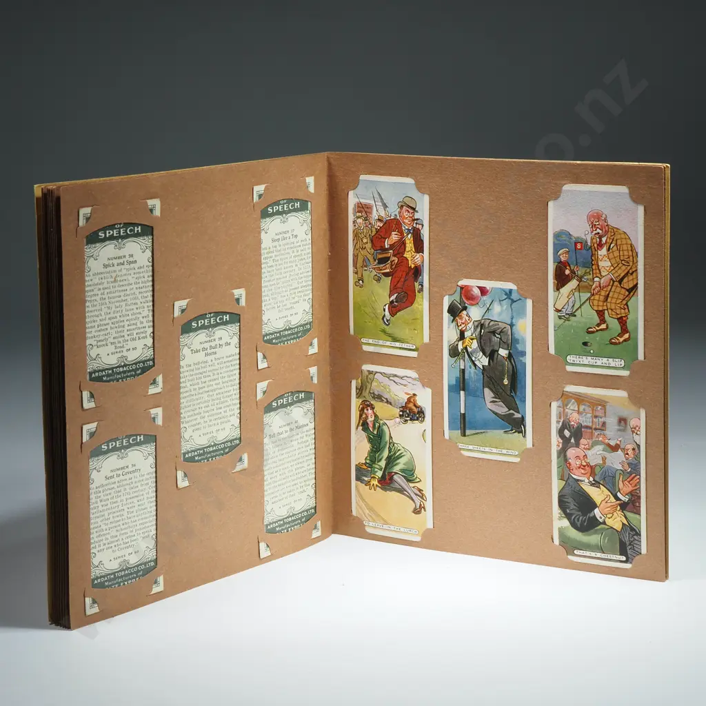 Figures of Speech Complete Album - 50 Cards, Ardath Tobacco Company Ltd. Image 1++