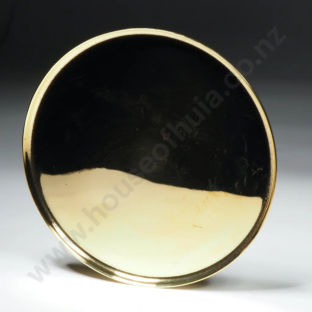 Brass Round Decorative Plate Image 1++