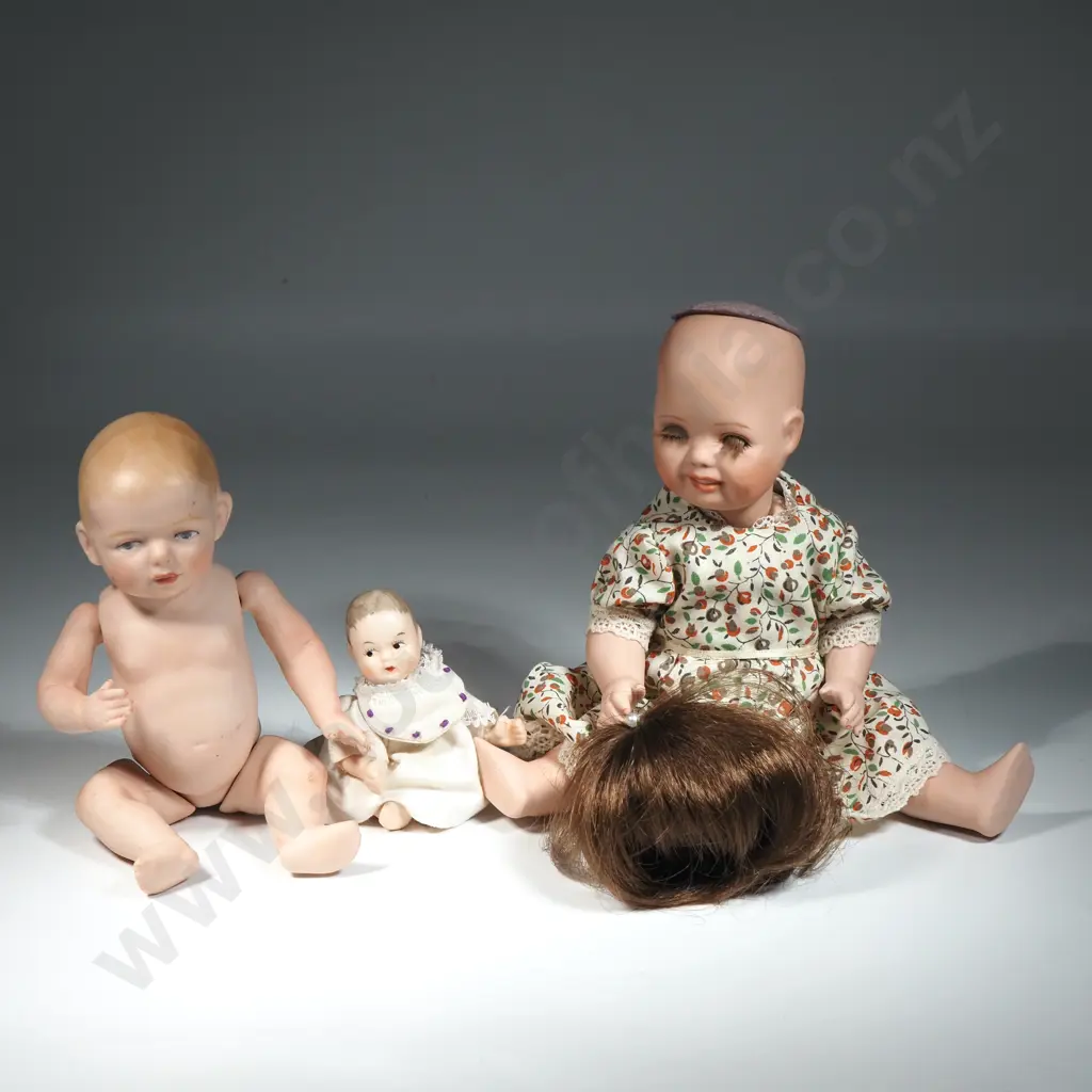 Three Various China Faced Dolls Image 1++