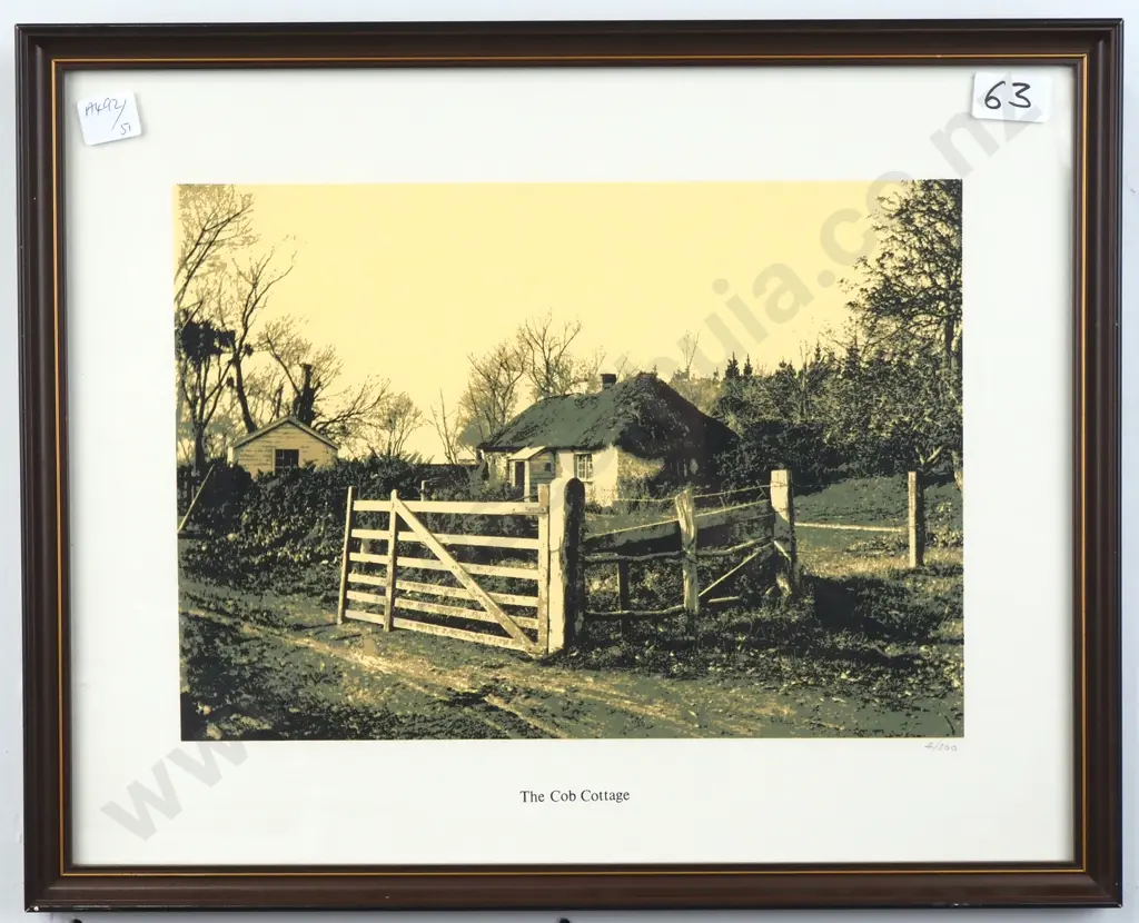 Artist Unknown - Three Framed Landmarks, Prints Image 1++