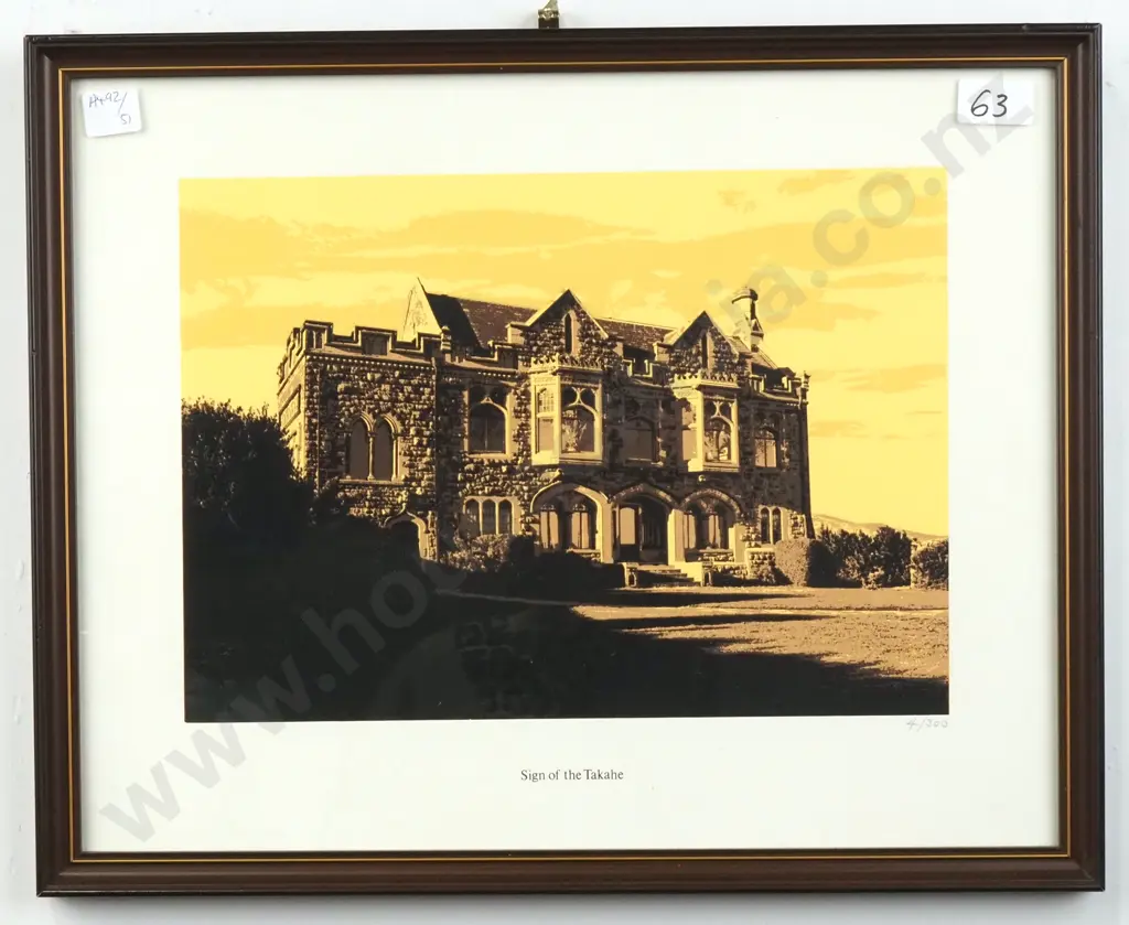 Artist Unknown - Three Framed Landmarks, Prints Image 1++