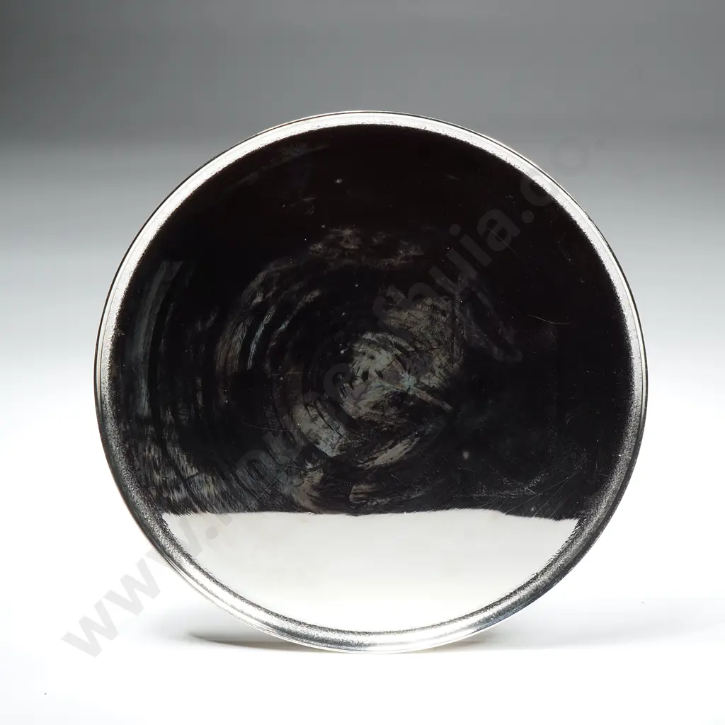 Chrome Round Decorative Plate Image 1++