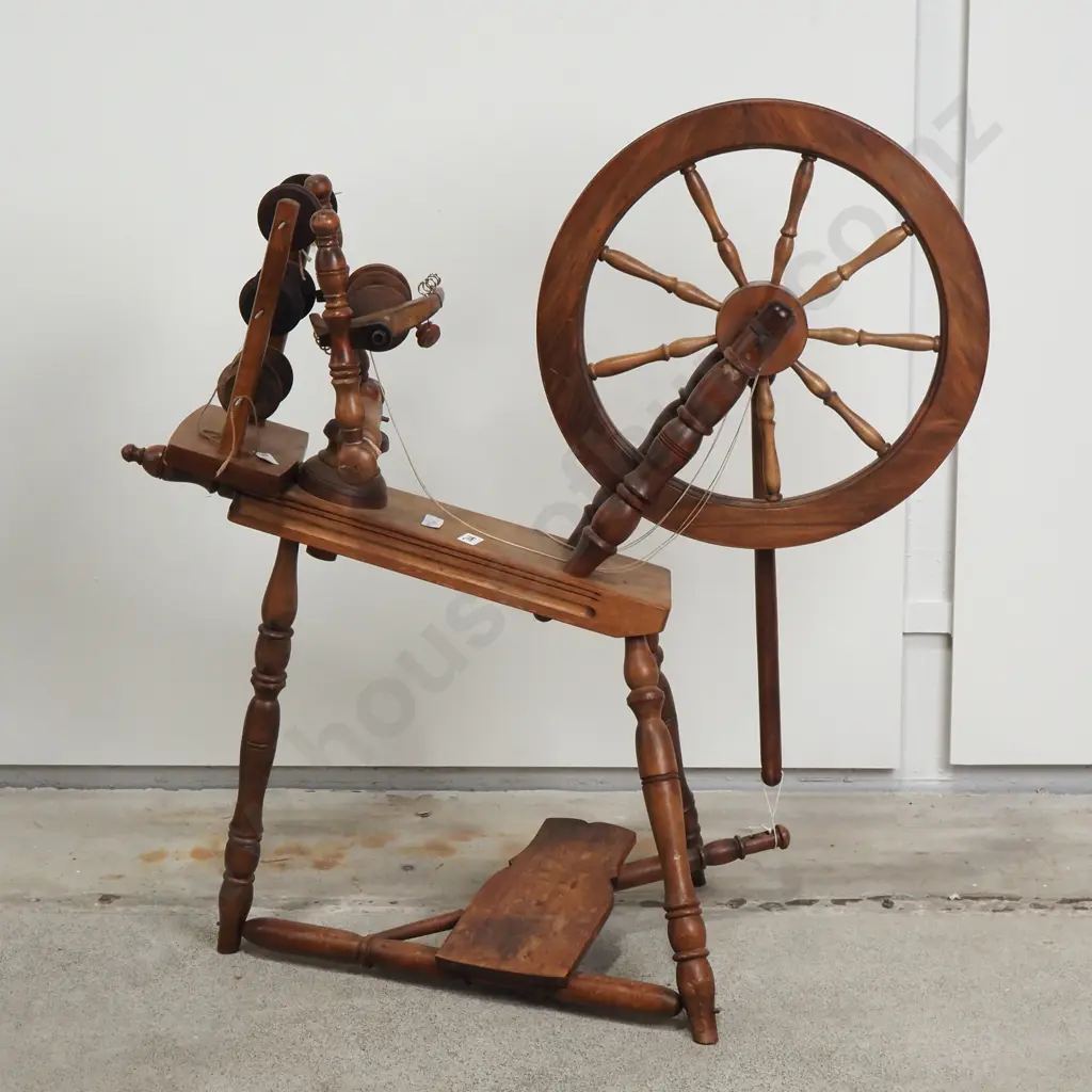 Vintage Easycraft Handmade Spinning Wheels by J D Johnson in Christchurch Image 1++