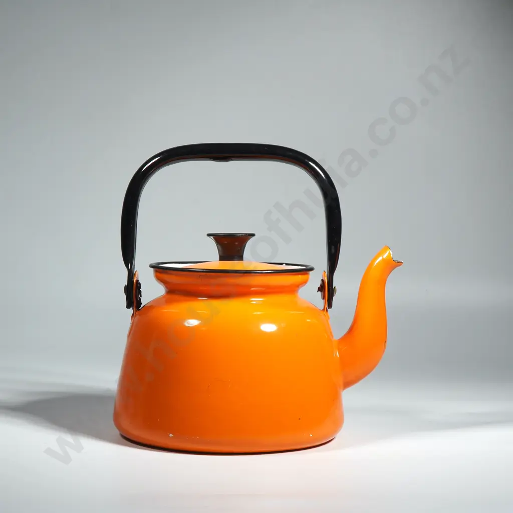 Vintage Enamel Teapot- Made in Poland Image 1++