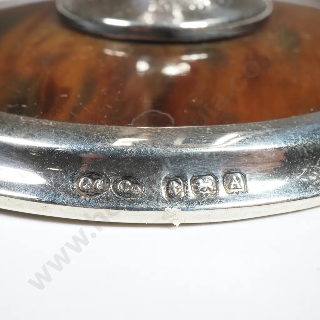 Sterling Silver & Tortoiseshell Manicure Stand Image 1++