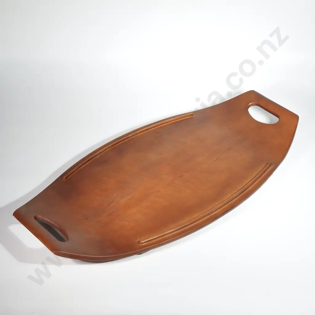 Vintage Baribocraft Canada Wooden Serving Tray Image 1++
