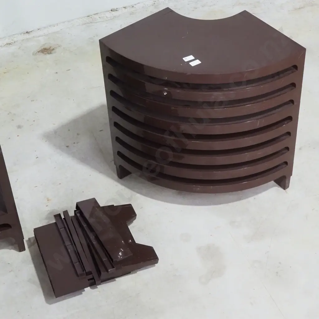 Michaelis Bayley 'Hostess' Modular Shelving 1970s - Manner of Olaf Von Bohr for Kartell Image 1++