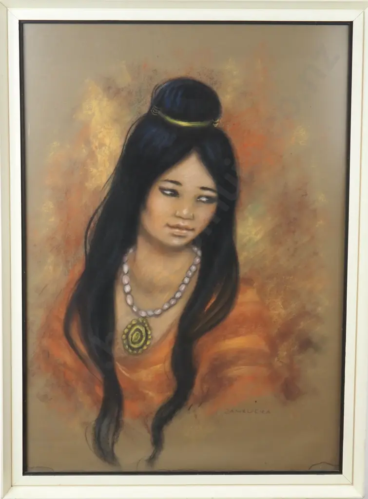 Kristin Zambucca - Innocence, Pastel & Charcoal Image 1++