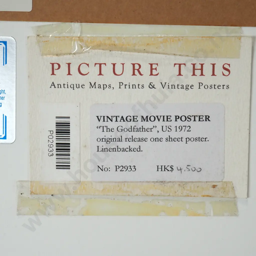 The Godfather US 1972 Release One Sheet Poster Image 1++