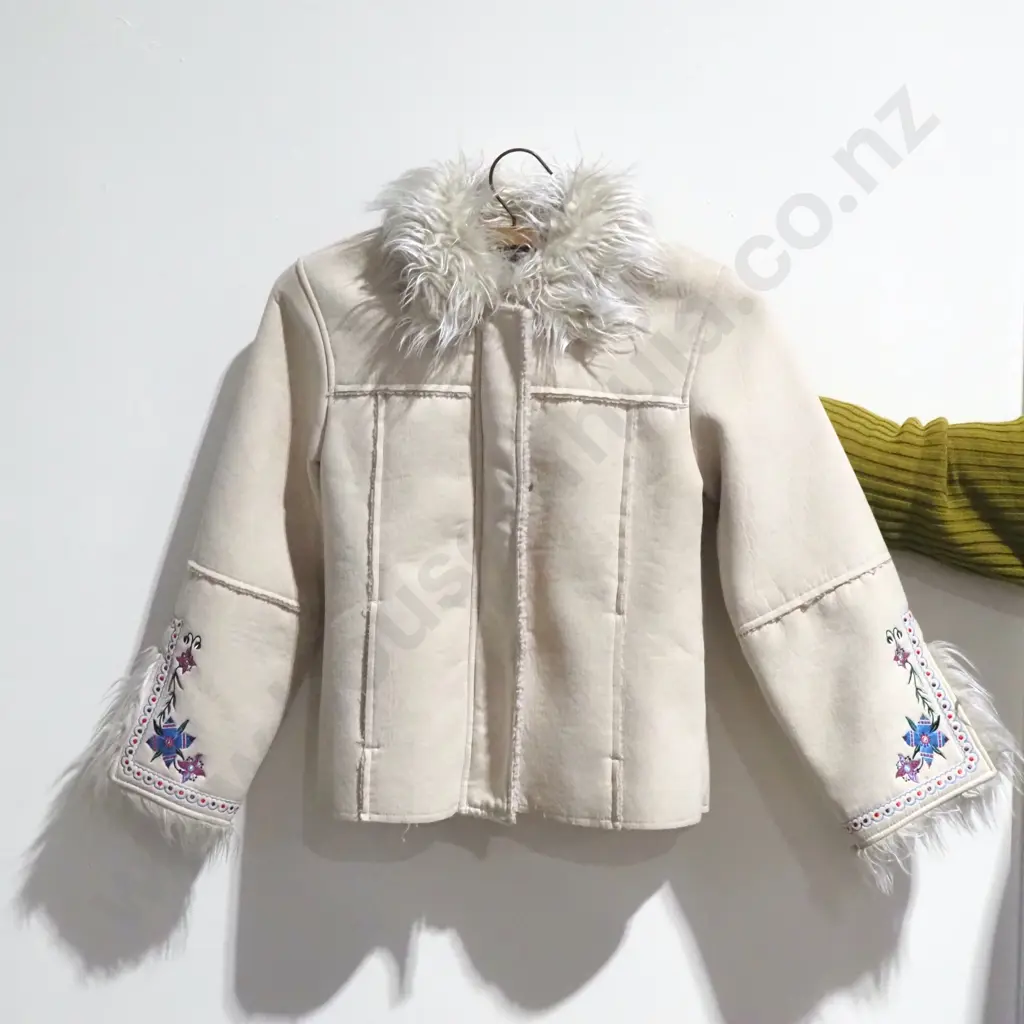 Vintage Childs Sheepskin Jacket Image 1++