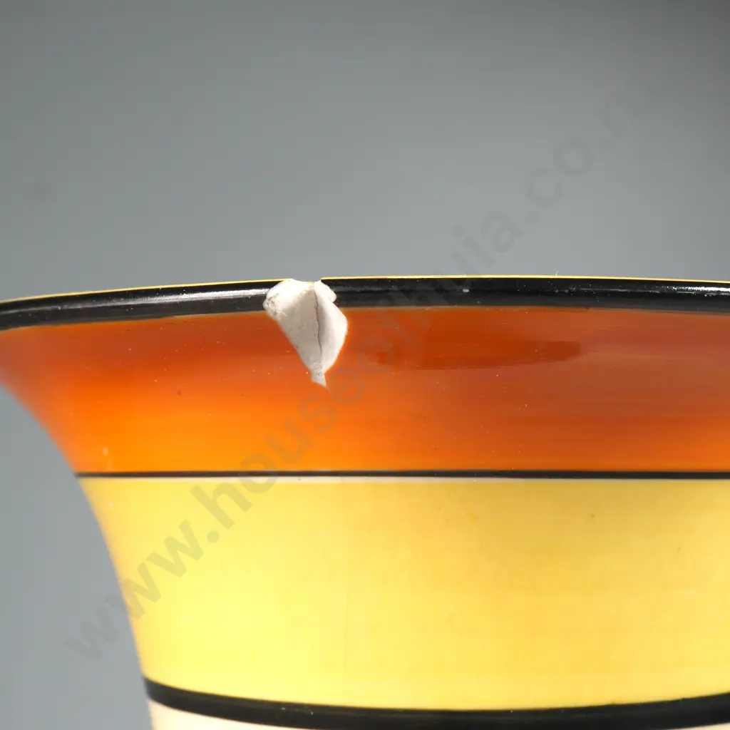 Clarice Cliff Bizarre Vase A/F Image 1++