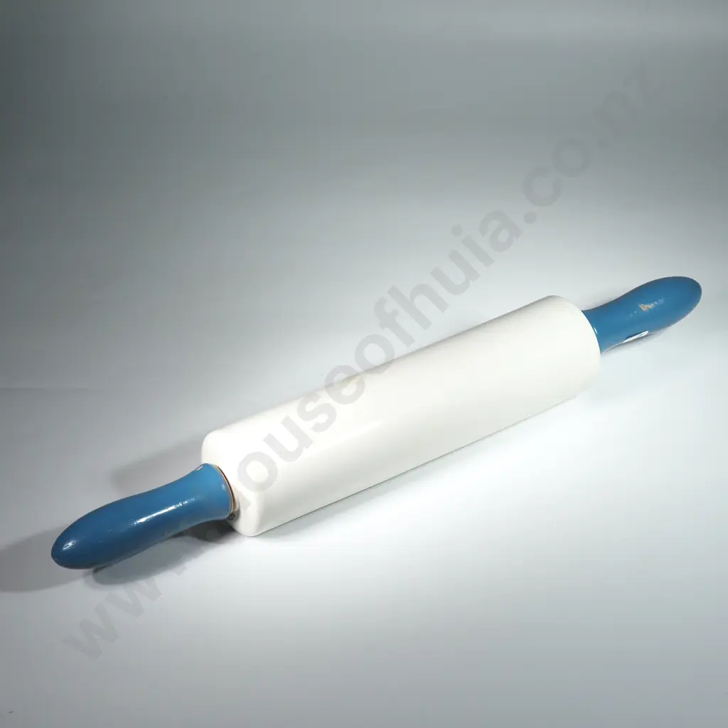 T G Green Cornish Ware  White Rolling Pin Image 1++