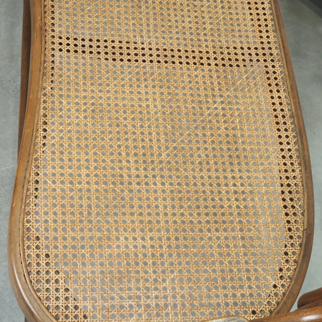 Bentwood  Two Seater Cane Sofa  w Cane Seat by J&J Kohn, Austria (1900) Image 1++