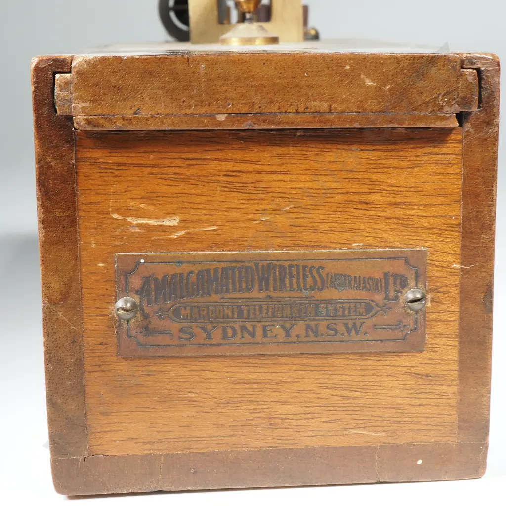 Antique Amalgamated Wireless Telegraph Key Image 1++