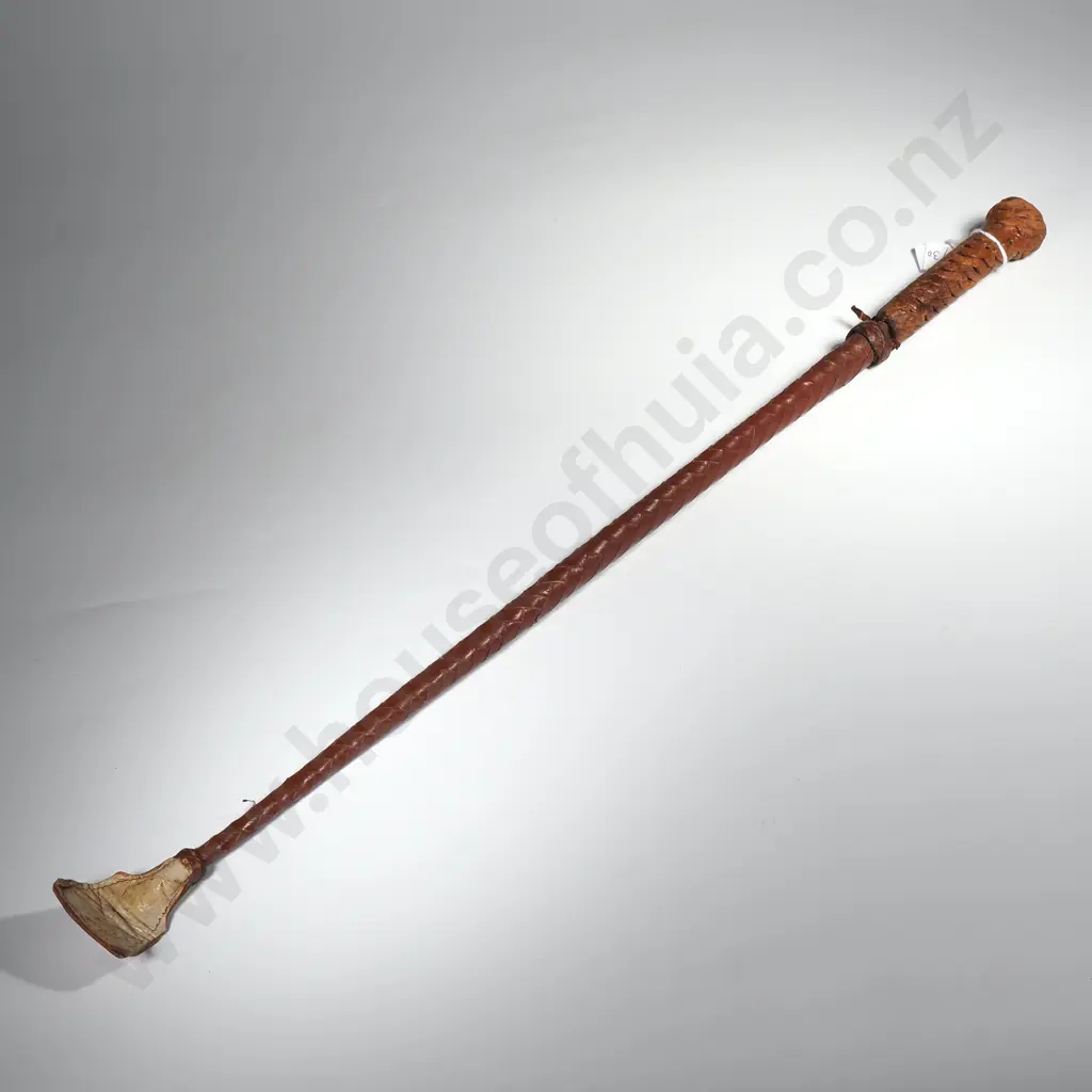 Camel Whip w Hidden Dagger. Length 530mm Image 1++