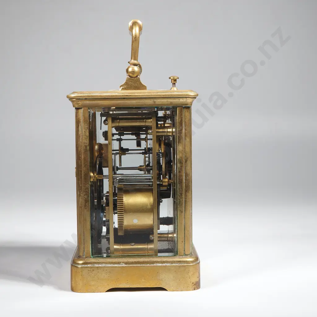 Antique Brass Repeater Carriage Clock  Image 1++