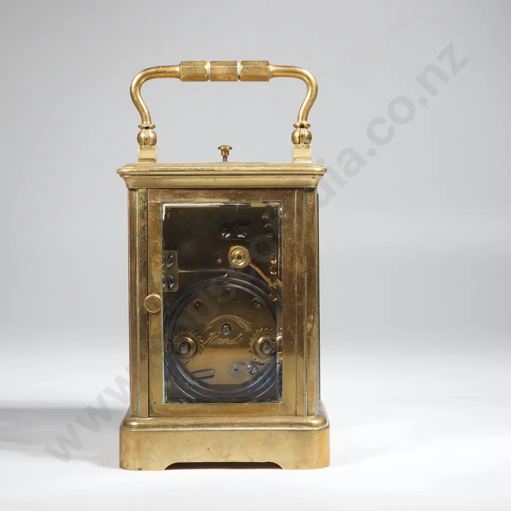 Antique Brass Repeater Carriage Clock  Image 1++