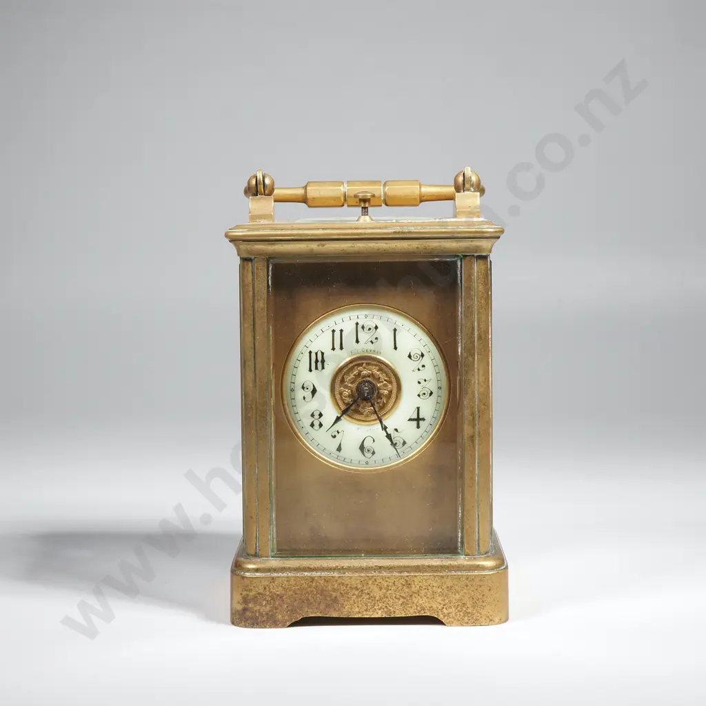 Antique Brass Repeater Carriage Clock  Image 1++