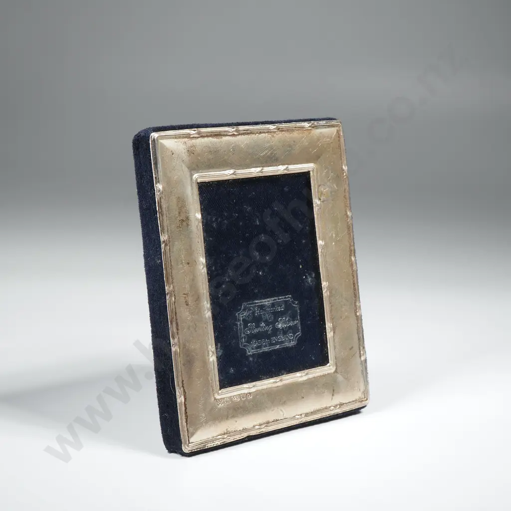 Sterling SIlver Fronted Picture Frame Image 1++