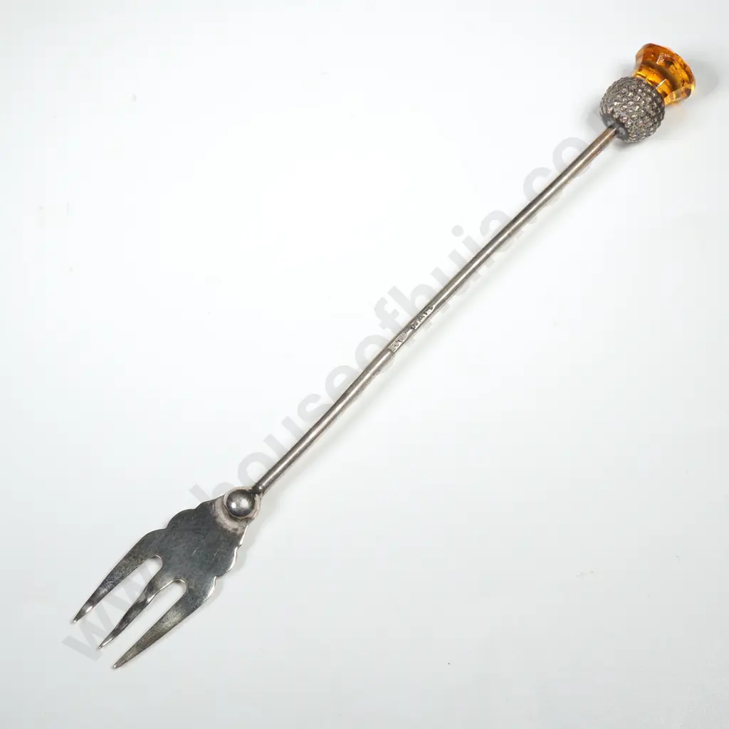 Sterling Silver Scottish Pickle Trident Image 1++