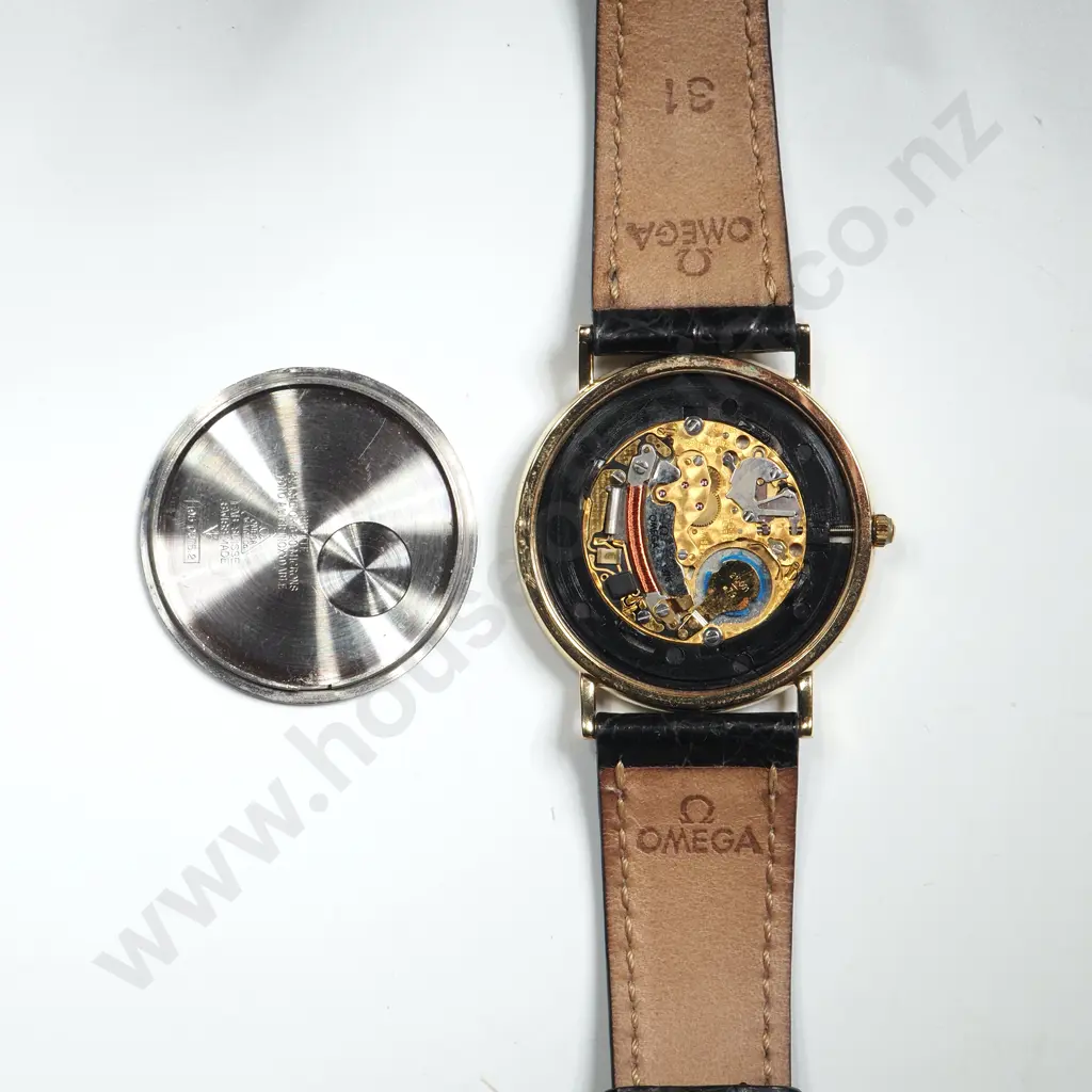 Omega De Ville Quartz Wristwatch in Original Box Image 1++