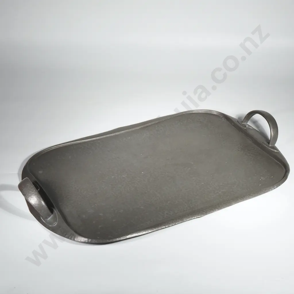 Large Double Handled Tudric Pewter Tray, Model No 43 for Liberty & Co Image 1++
