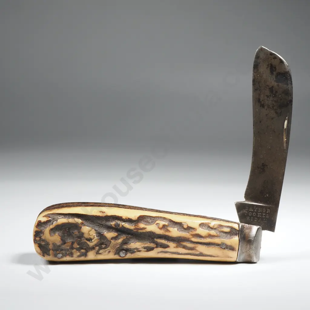 Antique Gentlmens Pruning Knife - Saynor Cooke & Ridal Image 1++