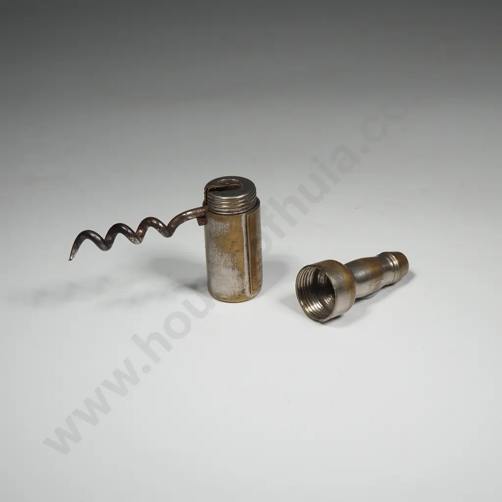 Vintage John Dewar White Label Whisky Bottle Shaped Cork Screw Image 1++