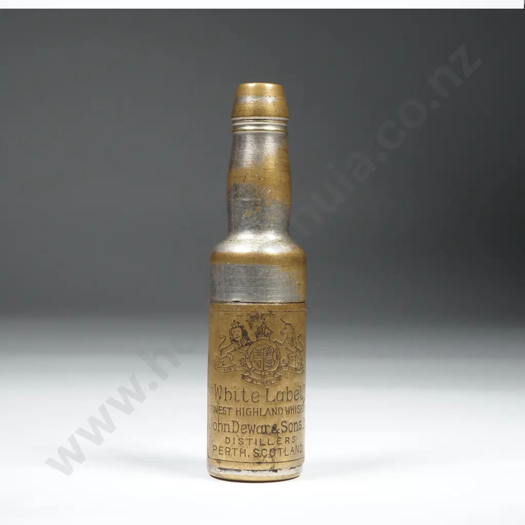 Vintage John Dewar White Label Whisky Bottle Shaped Cork Screw Image 1++