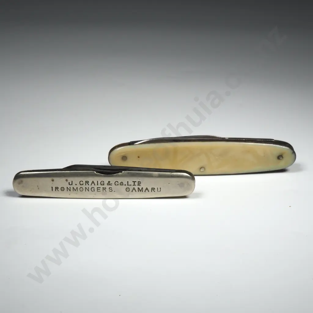 Two Pocket Knives - One Mother of Pearl Image 1++