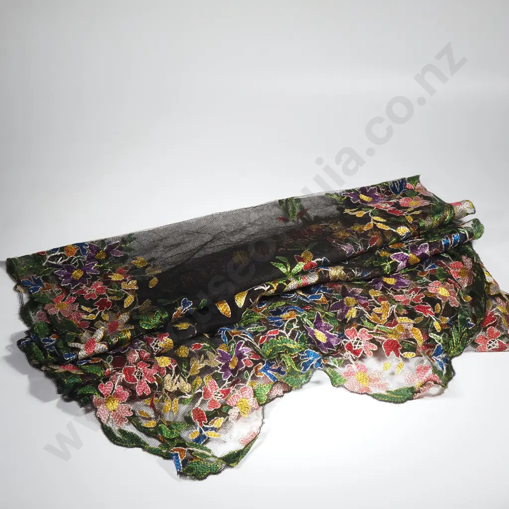 Liberty Style Embroidered Scarf Image 1++