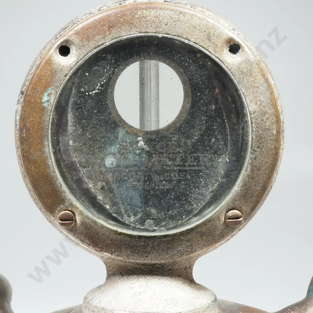 Boyce Moto Meter Winged Radiator Cap  w Thermometer from Early 20th Century Image 1++