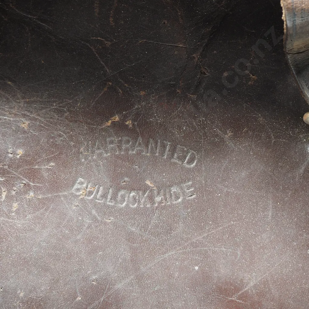 Bullock Hide School Satchel Image 1++
