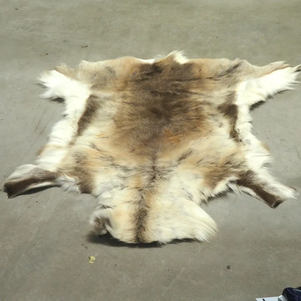 Deer Hide Floor Rug Image 1++