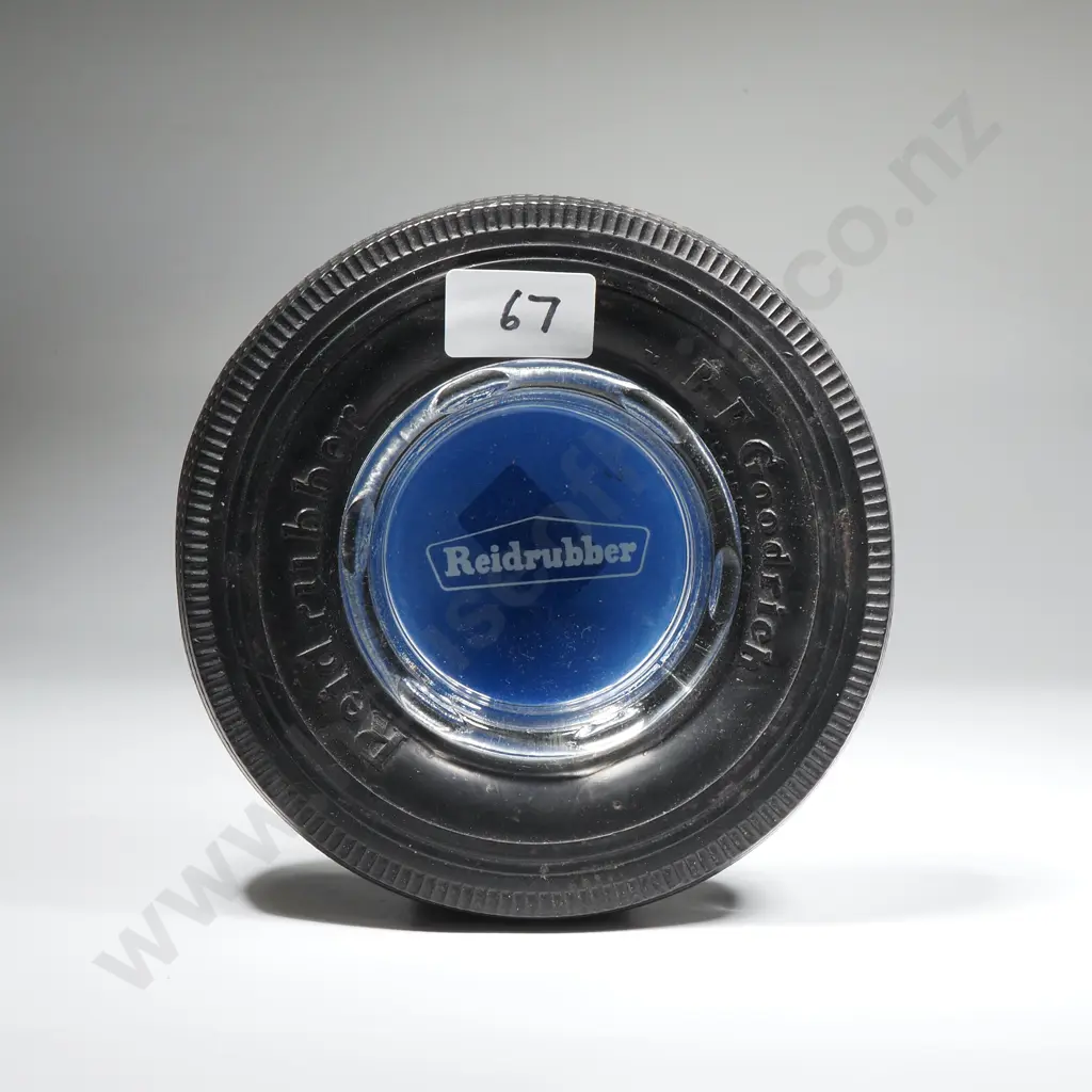 GF Goodrich Reid Rubber Tyre Ashtray Image 1++