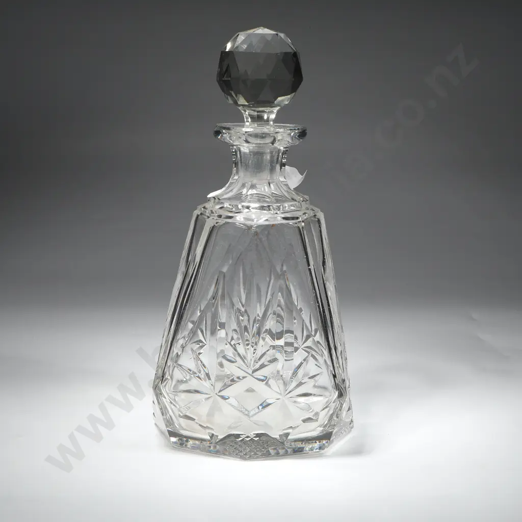 Vintage Crystal Decanter Image 1++