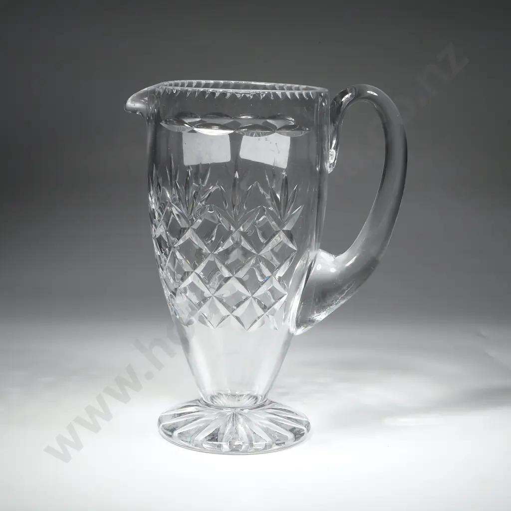 Vintage Webb & Corbett Cut Crystal Pitcher Image 1++
