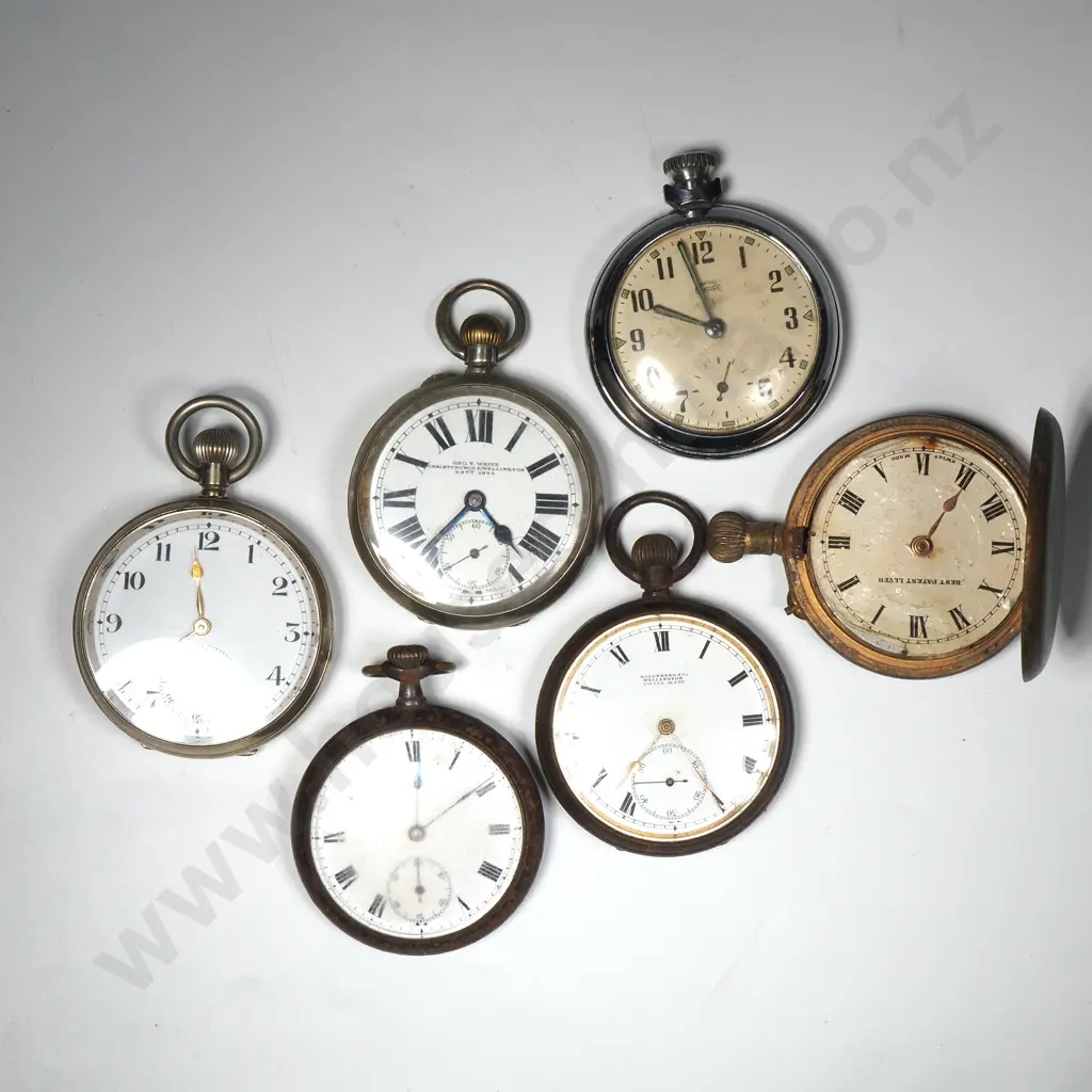Quantity Of Hunter & Half Hunter Pocket Watches Image 1++