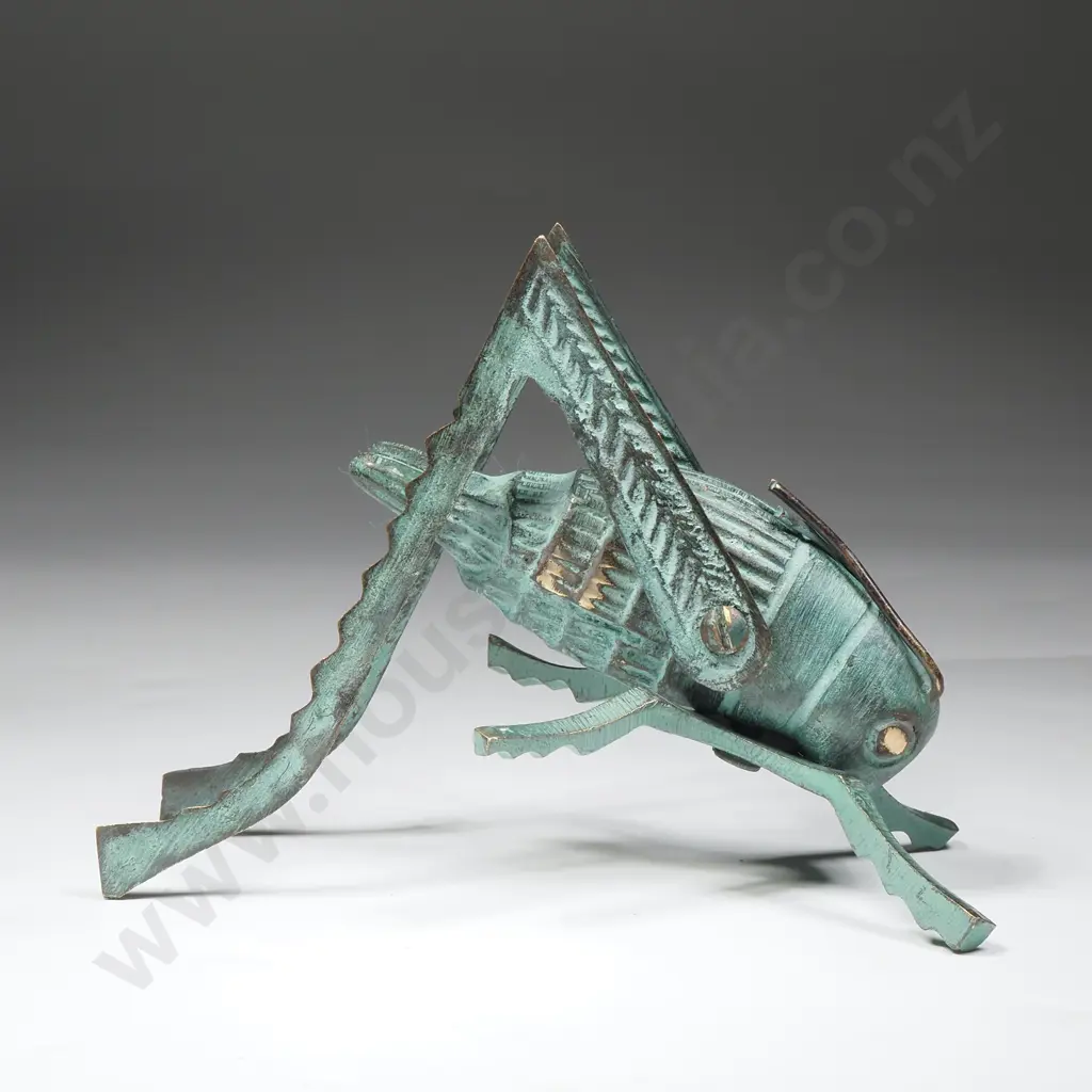 Brass Painted Cricket Image 1++