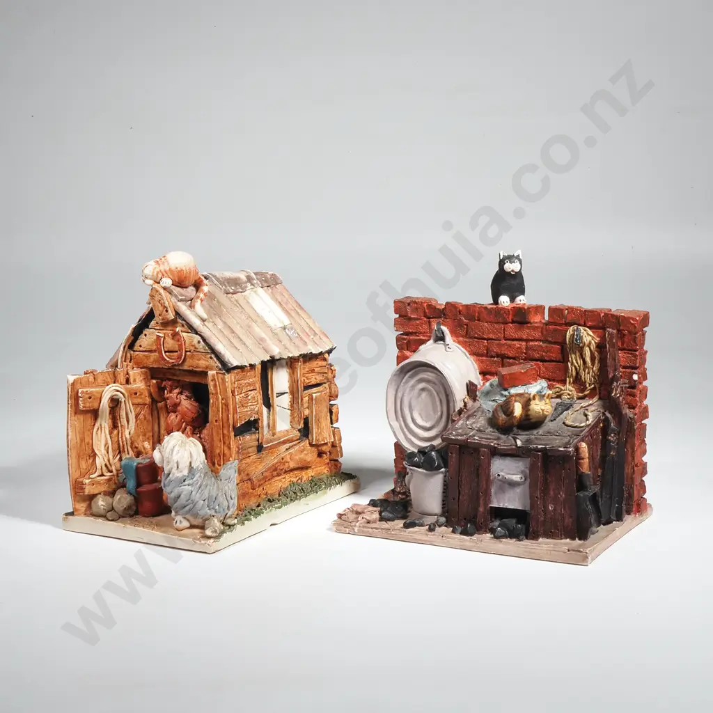 Two Peter Fagan Figures - Potting Shed & Colour Box Alley Image 1++