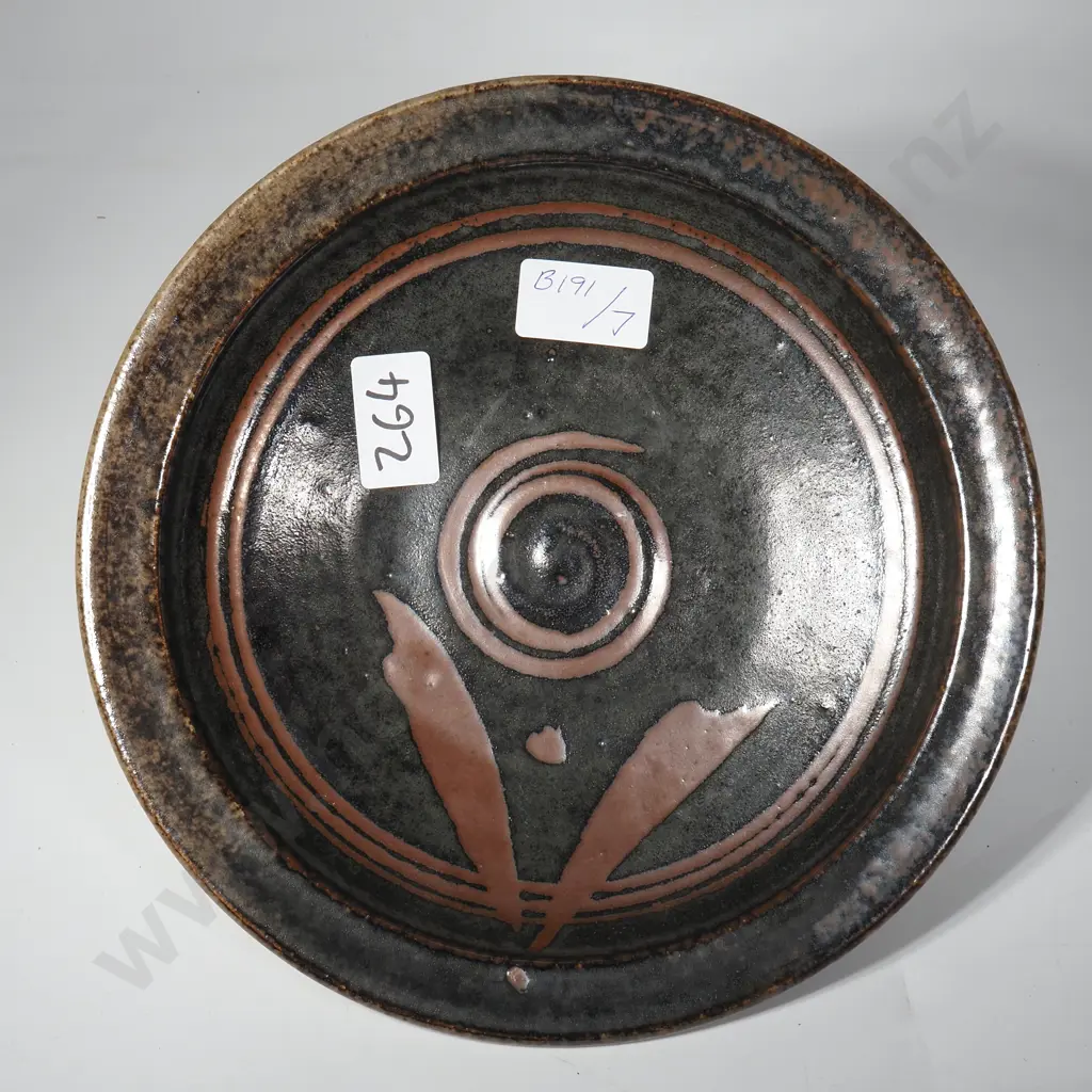 Carl Vendelbosch Shallow stoneware Bowl Image 1++