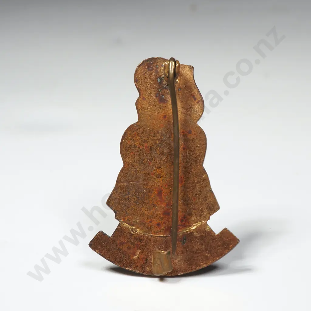 1940 New Zealand Centennial Exhibition Tiki Brooch - A/F Image 1++