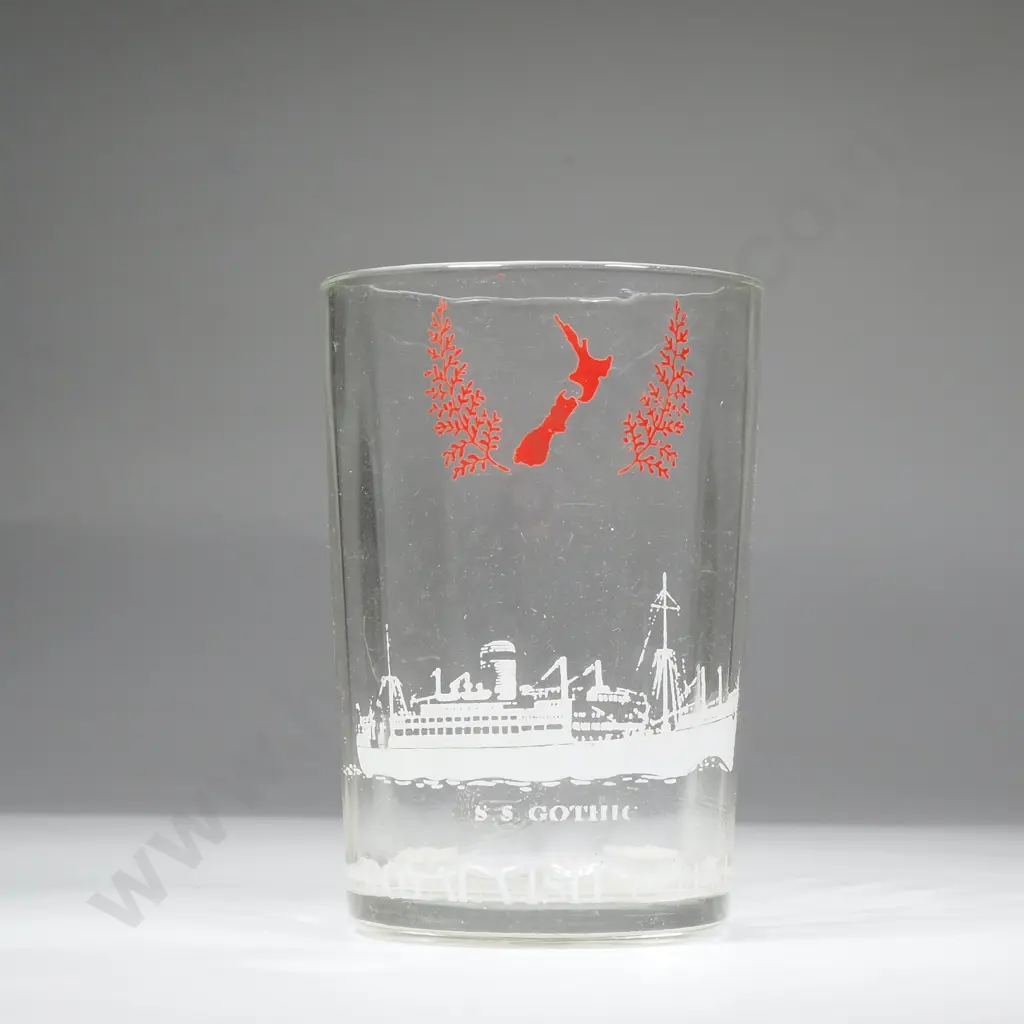 Royal Visit Glass SS Gothic 1953-54 Image 1++